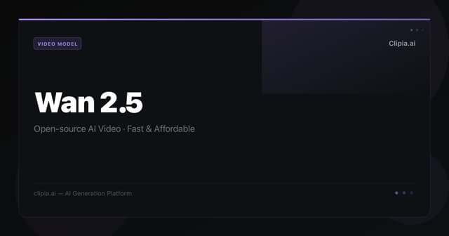 Wan 2.5 AI demo